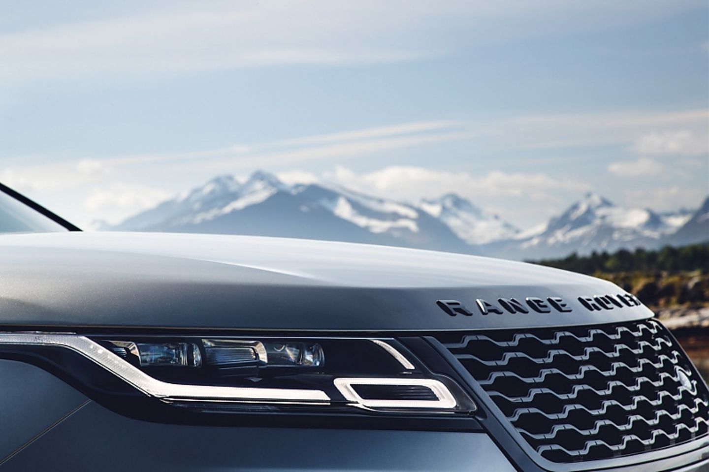 Der Range Rover Velar hat die schmalsten LED-Lichter, die je in einem Modell des britischen Autobauers verwendet wurden