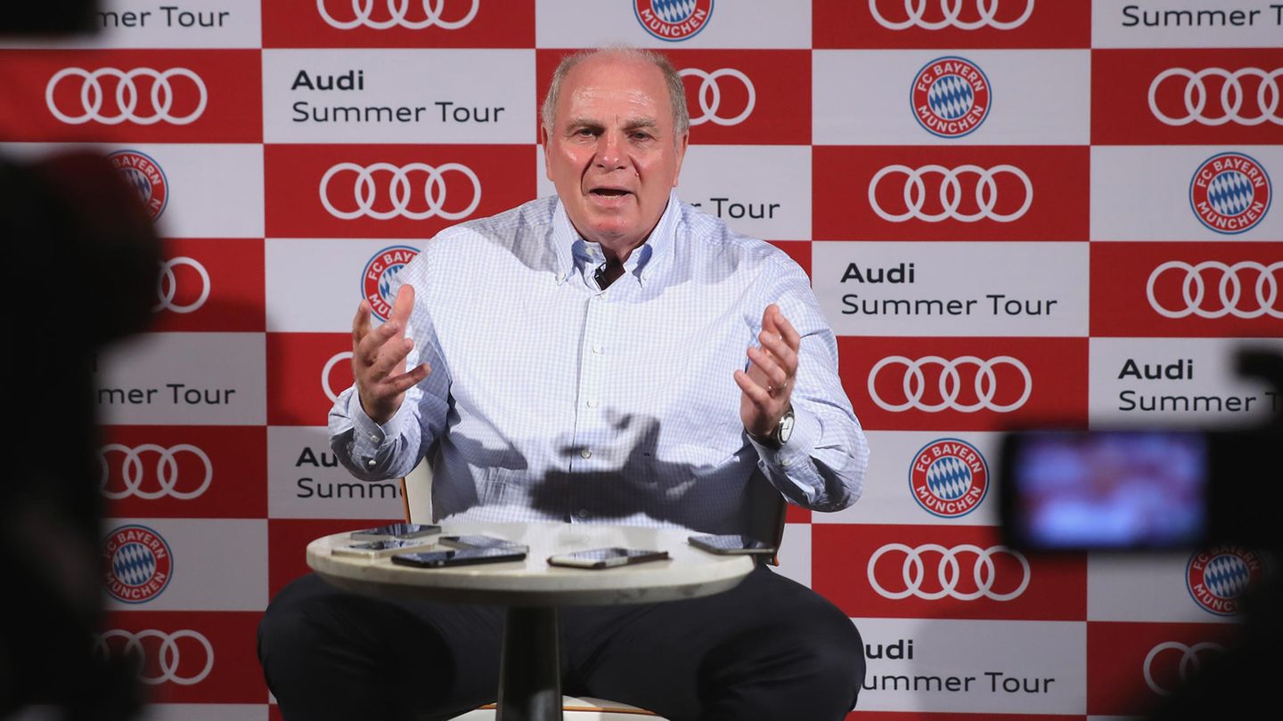 Uli Hoeneß vom FC Bayern München