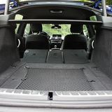 Viel Platz im Gepäckabteil, aber bei sperrigen Gegenständen wird es dennoch schwierig