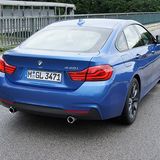 Mit einer Länge von 4,64 Metern ist das BMW 440i Gran Coupé ein ganz schönes Trumm von Auto