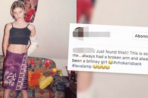 Instagram-Post: Dieser Teenie ist heute ein bekanntes Model - aber welches?