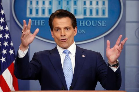 Anthony Scaramucci im Weißen Haus