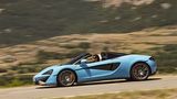 Der McLaren 570S Spider hat einen 2,67 Meter langen Radstand.