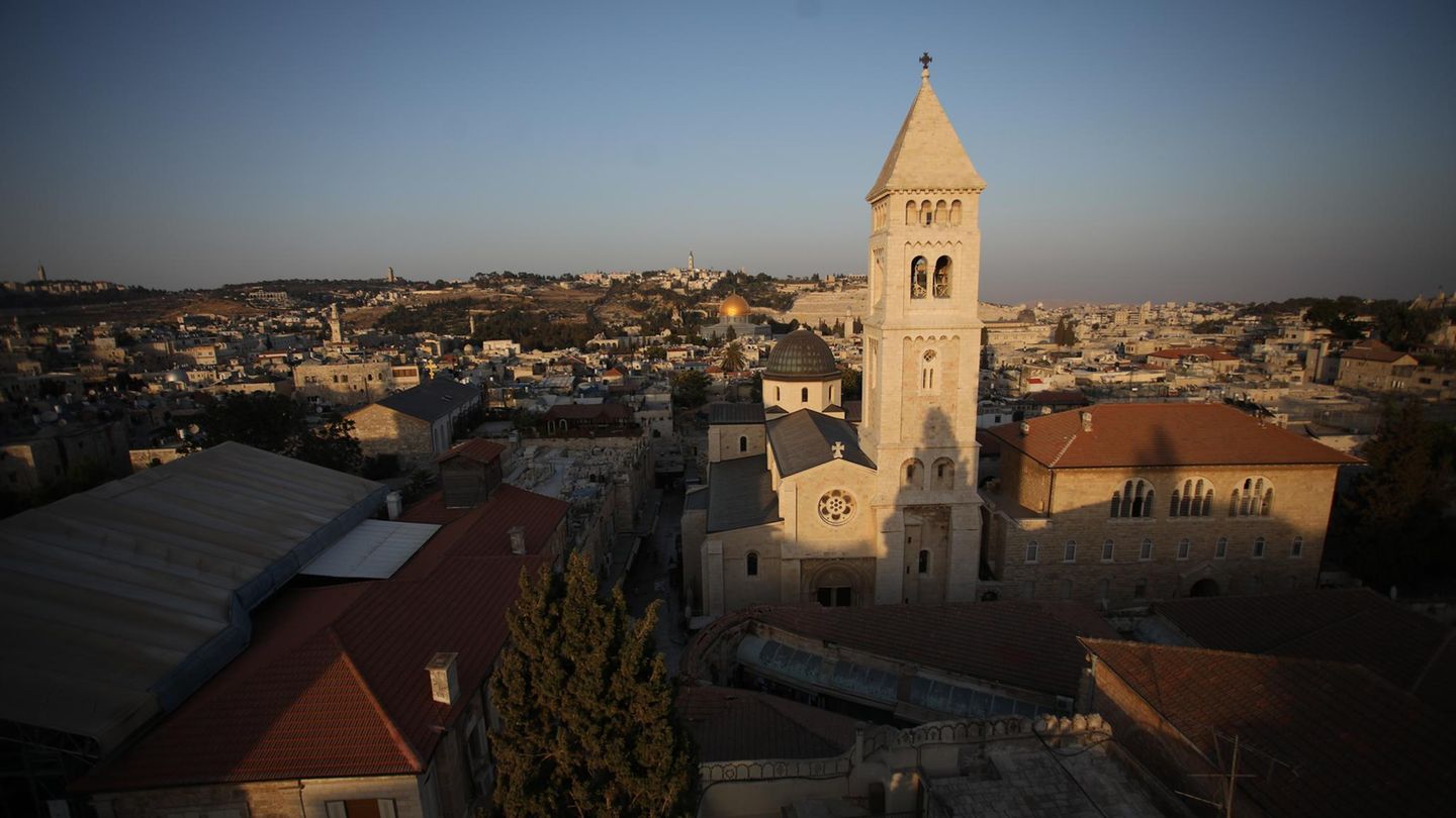 Die Al-Aqsa Moschee auf dem Tempelberg in Jerusalem