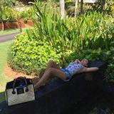 Verona Pooth Urlaub auf Bali