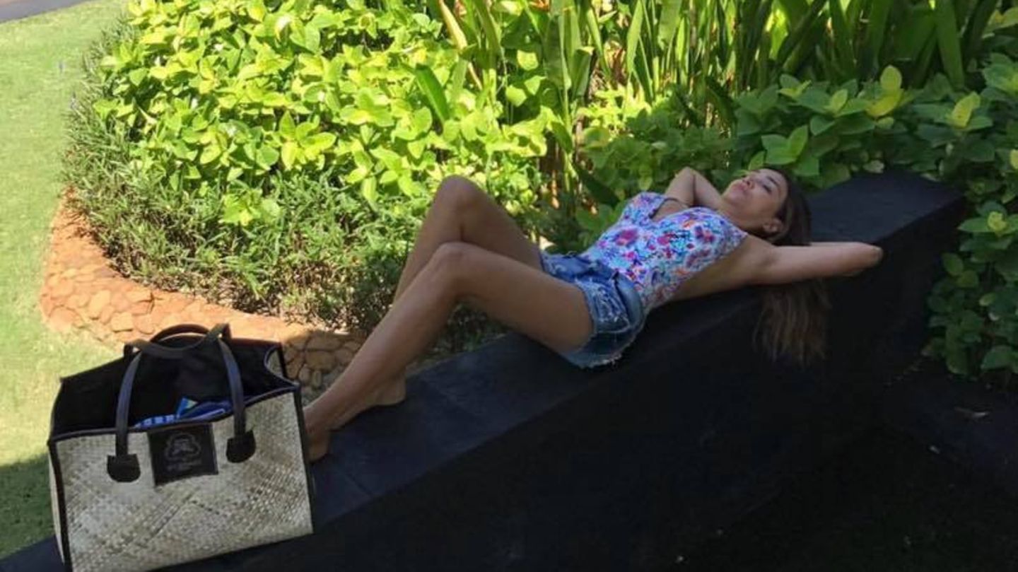 Verona Pooth Urlaub auf Bali