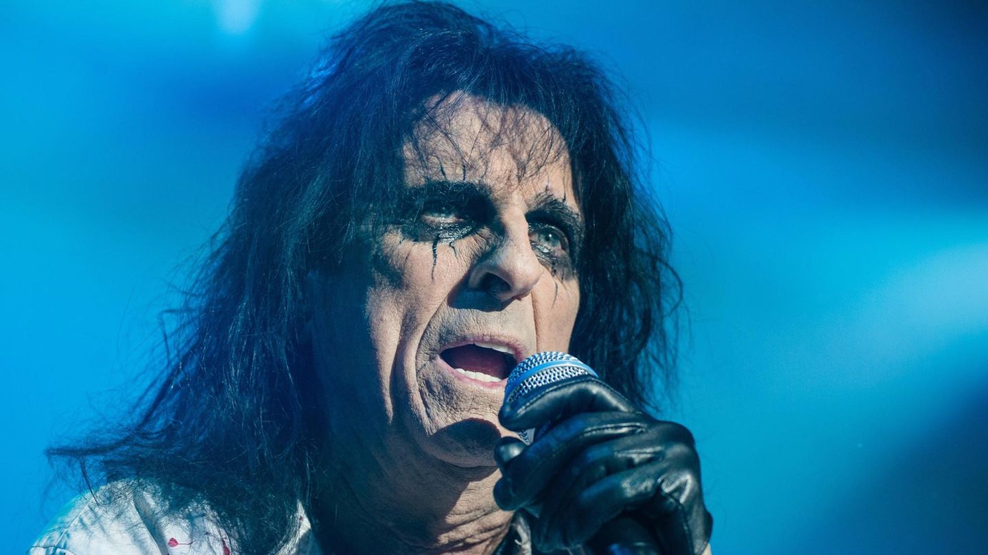 Alice Cooper bei einem Auftritt im schwedischen Oslo