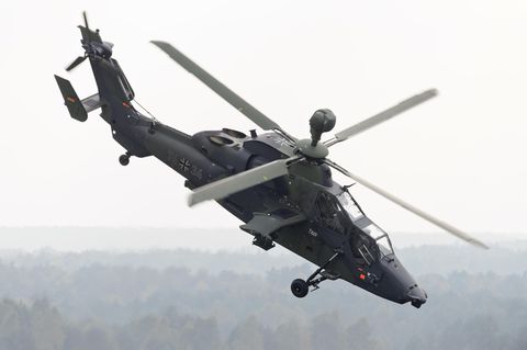 Ein Kampfhubschrauber Tiger der Bundeswehr (Archivbild)