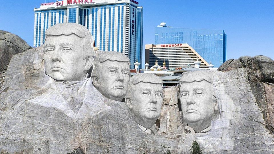 Legendäres Präsidenten-Denkmal: Trump fragt, ob er am Mount Rushmore verewigt sein soll - das Netz reagiert grandios