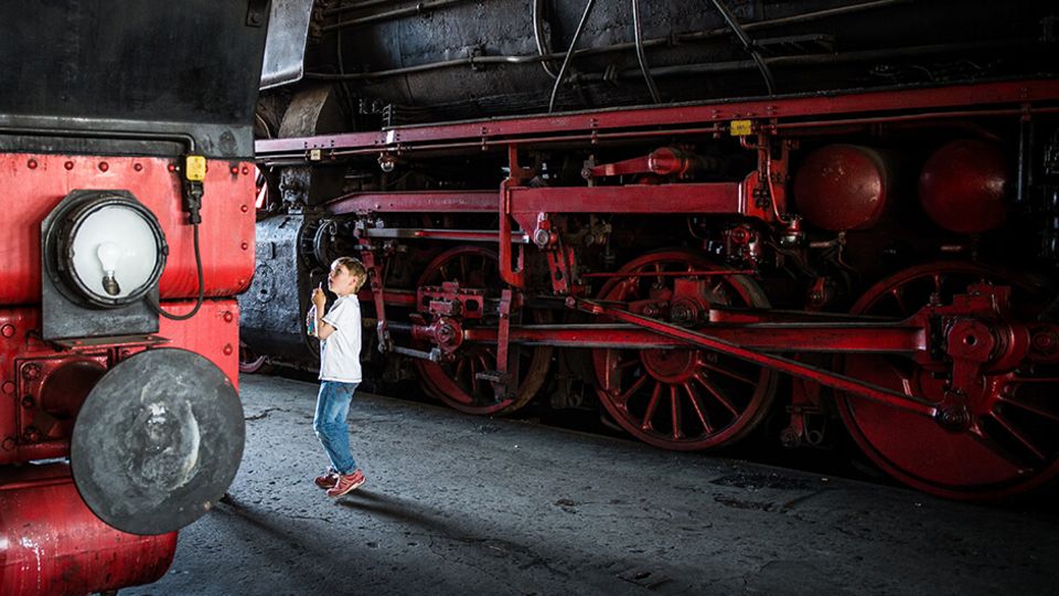 Dampflok-Nostalgie: Die Maschinen entwickeln eine ungeheure Kraft. Die größte Dampflok der Sammlung leistet 2360 PS Die Maschinen entwickeln eine ungeheure Kraft. Die größte Dampflok der Sammlung leistet 2360 PS