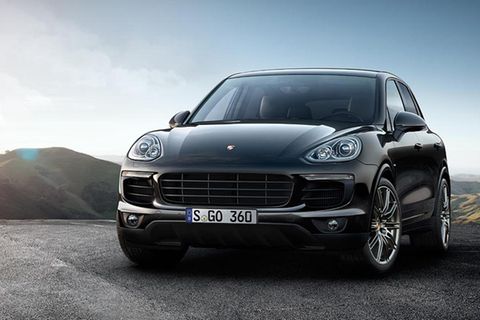 Der SUV Porsche Cayenne - betroffen vom Zulassungsverbot sind 22.000 Fahrzeuge vom Typ Cayenne 3 Liter TDI