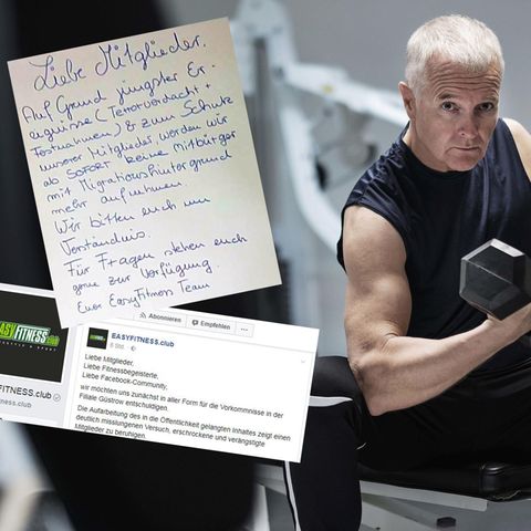 Das Güstrower "EasyFitness"-Fitnessstudio erntete nach einem Aushang Kritik und ruderte zurück (Symbolbild)