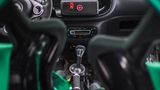 Das Cockpit des Smart Brabus Renn-Taxi
