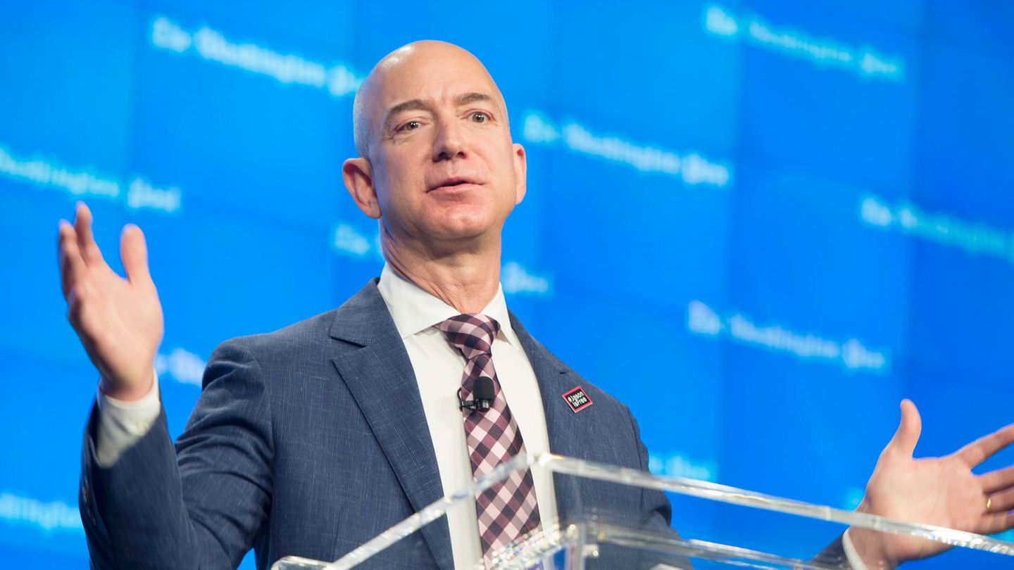 Amazon-Chef Jeff Bezos dürfte sich beim Blick auf seinen Kontostand sehr freuen