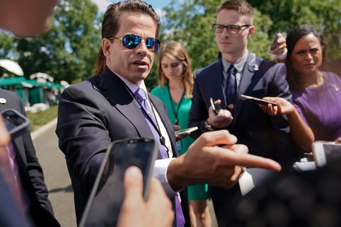 Anthony Scaramucci bedroht, beleidigt, pöbelt. Der Mann scheint wie gemacht für Donald Trump