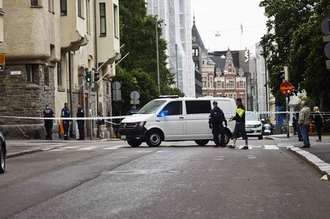 In Helsinki starb ein Mensch bei einem Autounfall