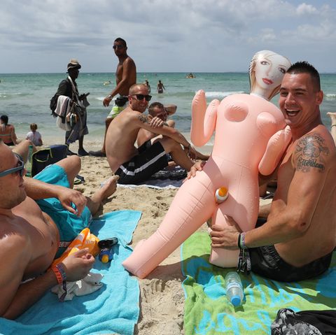 Feiern auf Mallorca