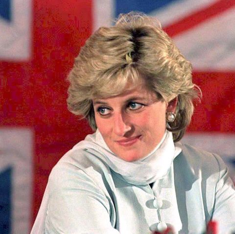 Prinzessin Diana bei einem Besuch in Pakistan, 1992.
