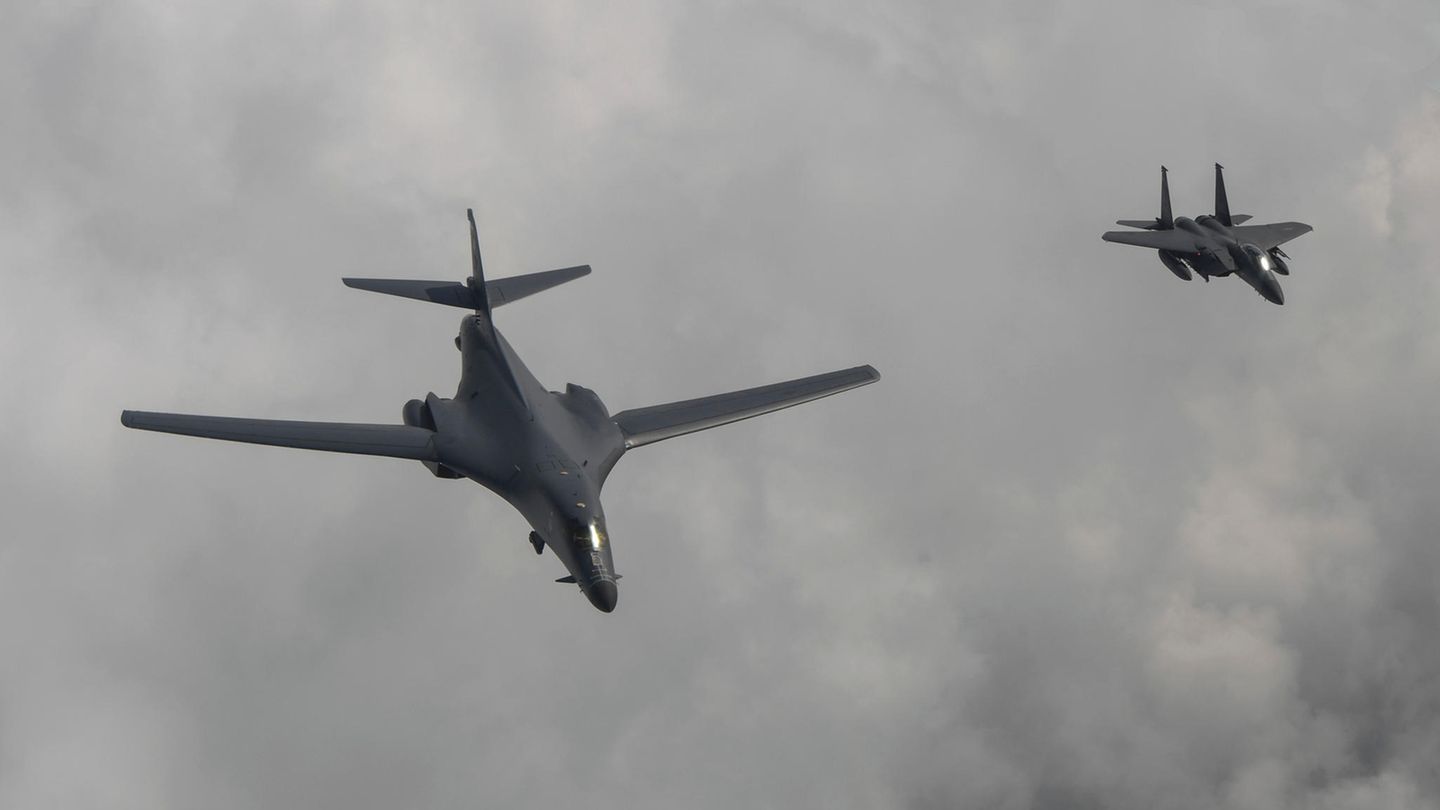 Antwort auf Nordkoreas Raketentests: Südkorea und die USA fliegen ein gemeinsames Manöver
