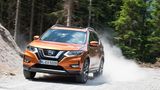 Mit Allradantrieb kommt der Nissan X-Trail auch im Gelände klar