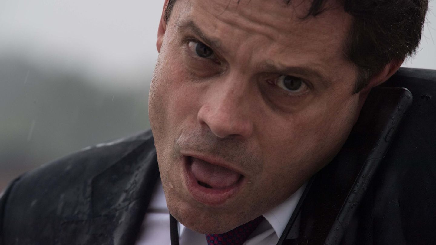 Anthony Scaramucci ist gefeuert worden. Ob er von seiner Entlassung am Telefon erfahren hat?