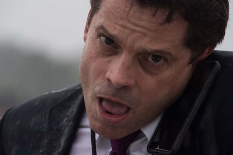 Anthony Scaramucci ist gefeuert worden. Ob er von seiner Entlassung am Telefon erfahren hat?