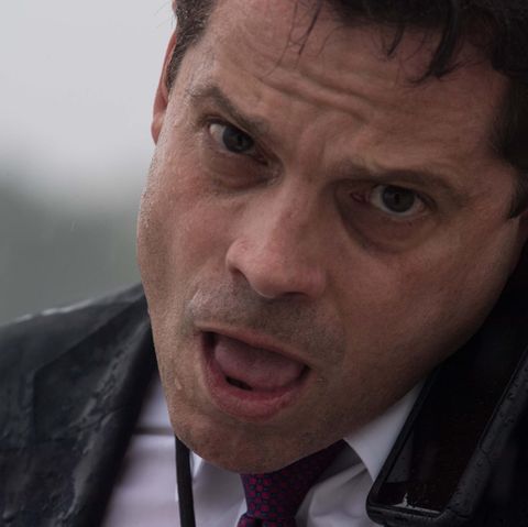 Anthony Scaramucci ist gefeuert worden. Ob er von seiner Entlassung am Telefon erfahren hat?