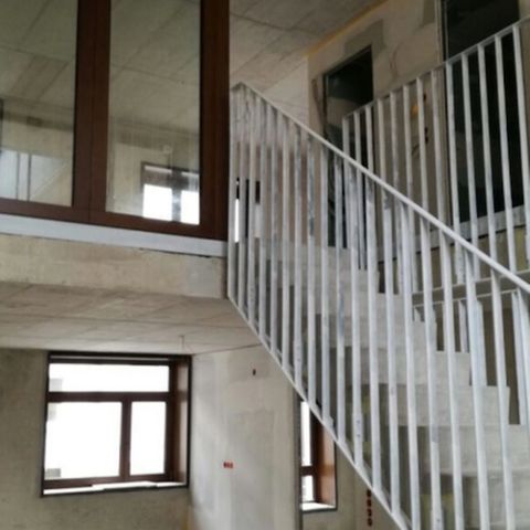 Rohbau der Wohnung