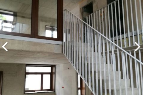 Rohbau der Wohnung