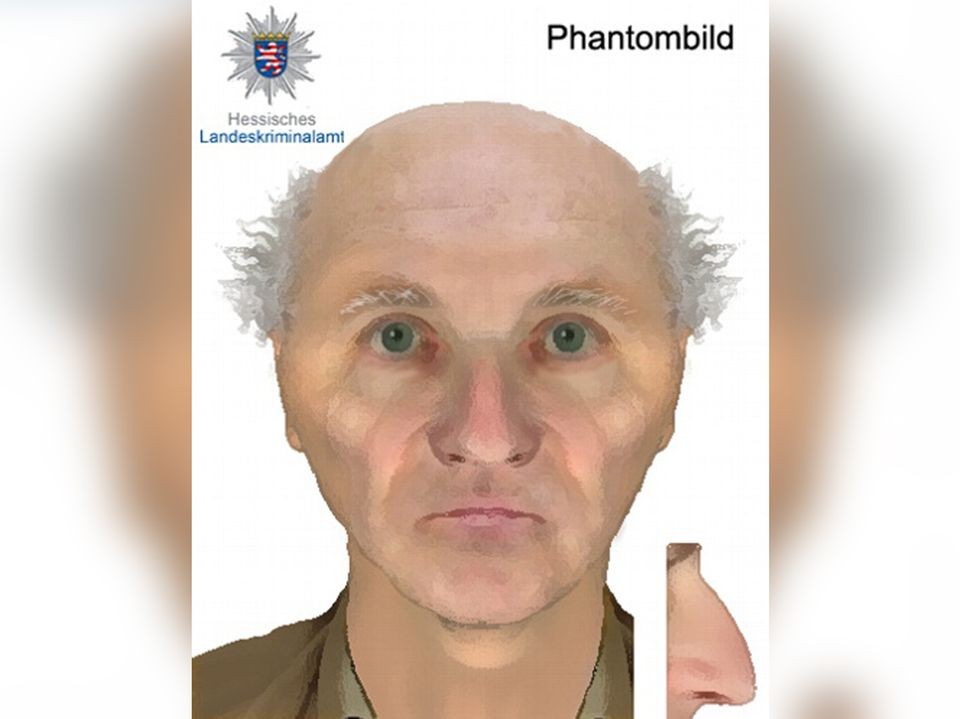 Mit diesem Phantombild sucht die Polizei nach dem Fahrer des BMW Mit diesem Phantombild sucht die Polizei nach dem Fahrer des BMW