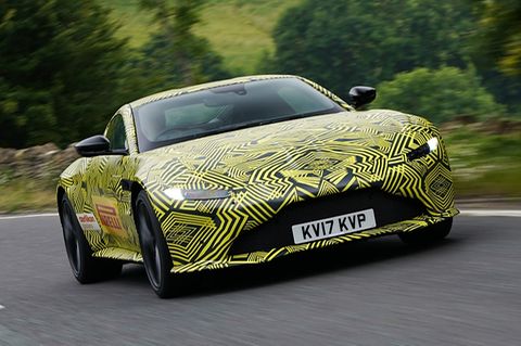 Aston Martin Vantage 2018 - das moderne Aston-Gesicht