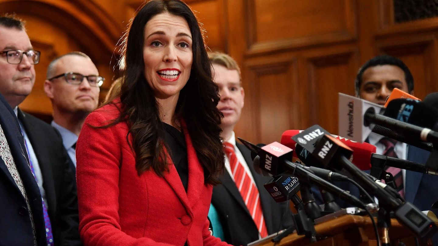 Jacinda Ardern ist 37, Labour-Spitzenkandidatin für das Amt des Regierungschefs in Neuseeland und kinderlos