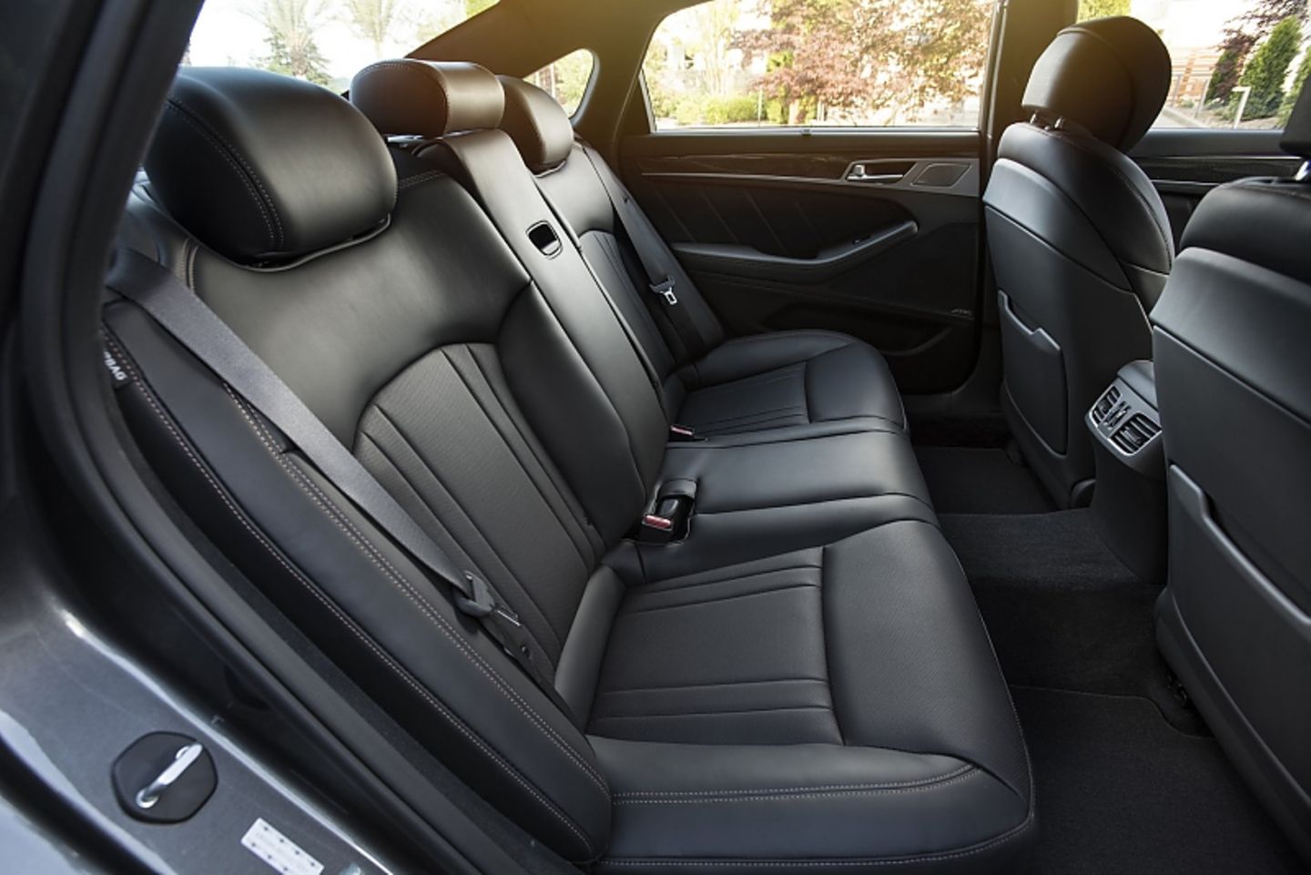 Der Fond des Genesis G 80 3.3 T Sport AWD