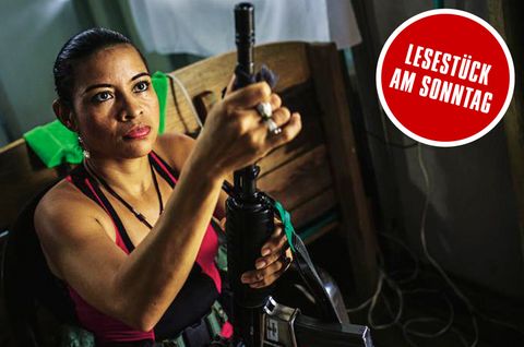 FARC-Guerilla: "Ohne Waffe fühle ich mich nackt"