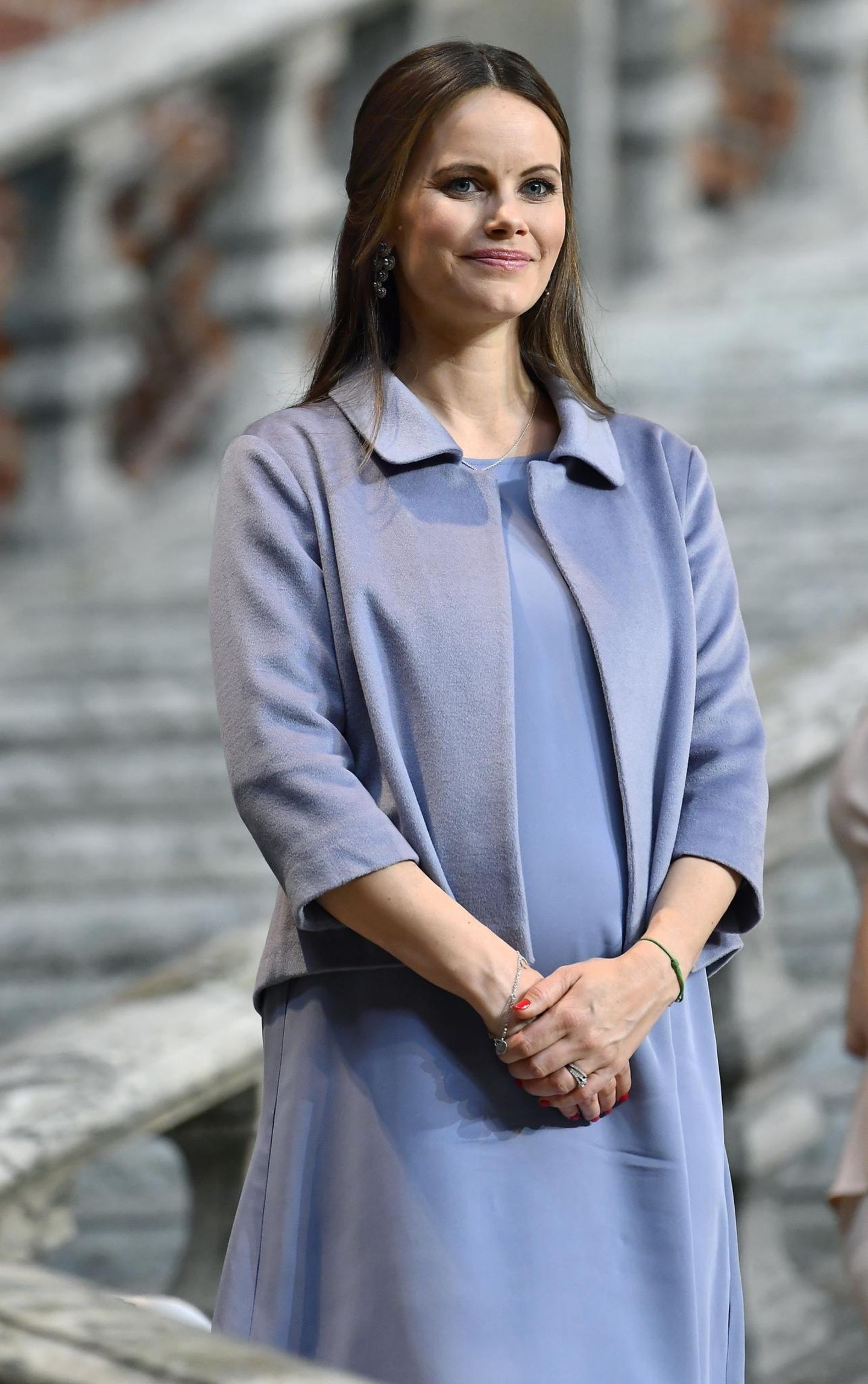Strahlend und stilsicher erlebt Prinzessin Sofia von Schweden ihre Schwangerschaft