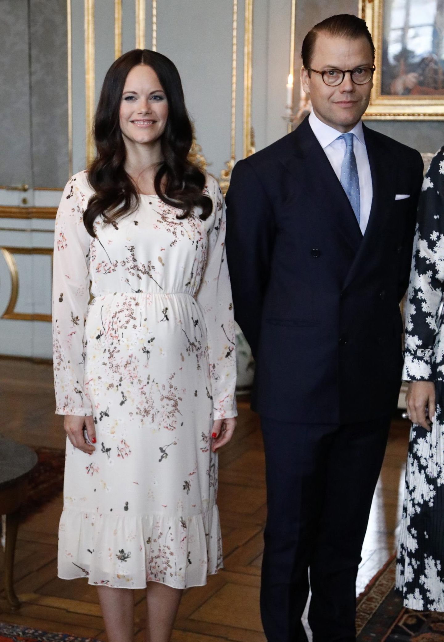 Strahlend und stilsicher erlebt Prinzessin Sofia von Schweden ihre Schwangerschaft