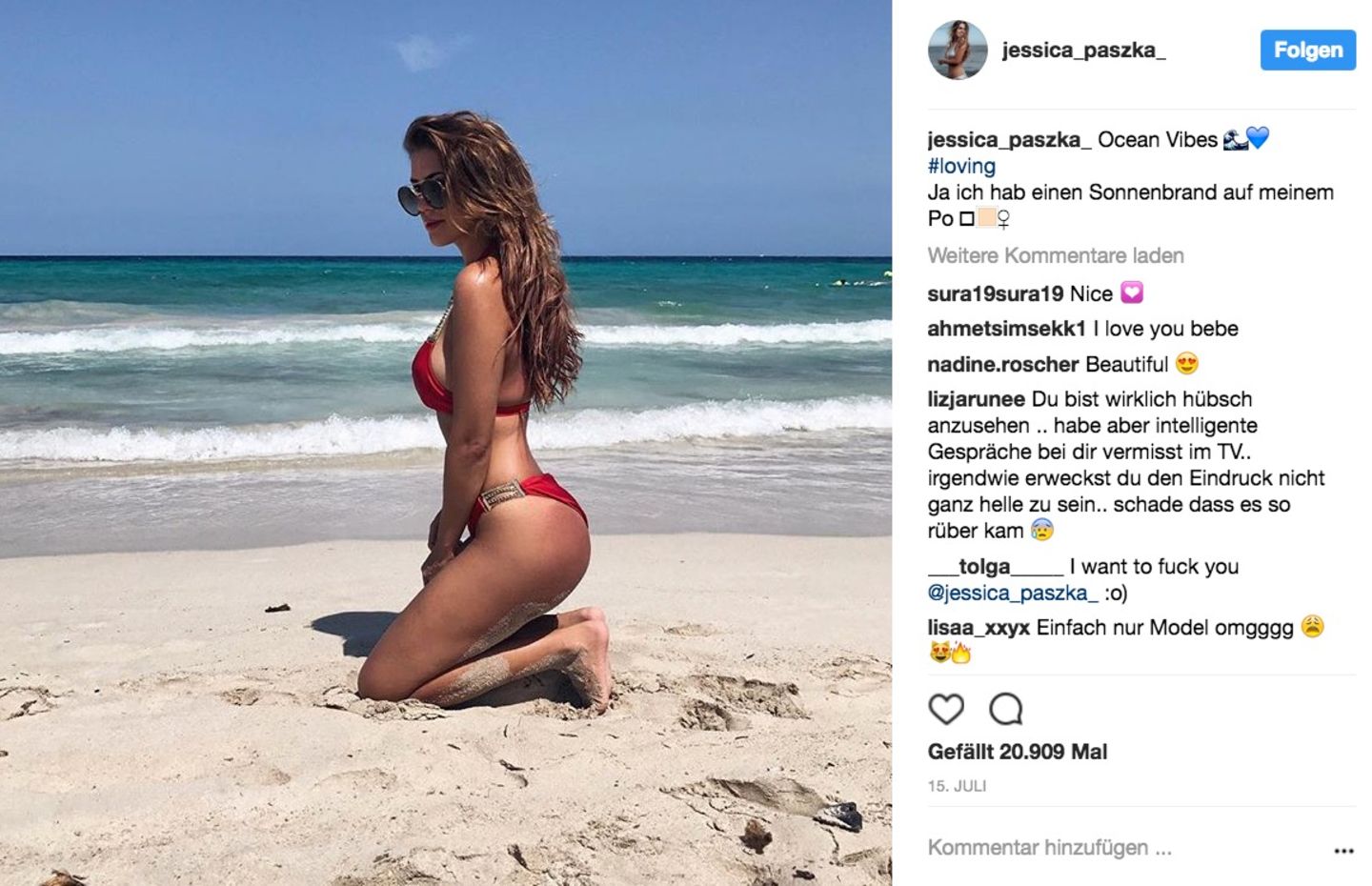 Bikini oder Badeanzug? Welcher Star entscheidet sich für was?