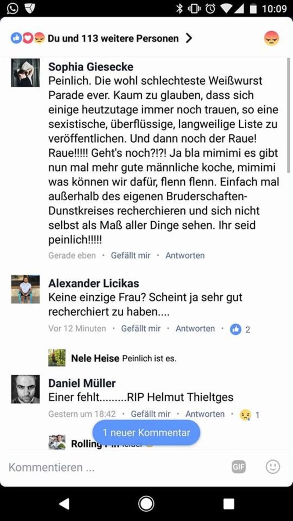 Sexismus in der Gastronomie: Männlich, weiß, exzellent: Eklat bei der Wahl zum besten Koch Deutschlands Sexismus in der Gastronomie: Männlich, weiß, exzellent: Eklat bei der Wahl zum besten Koch Deutschlands