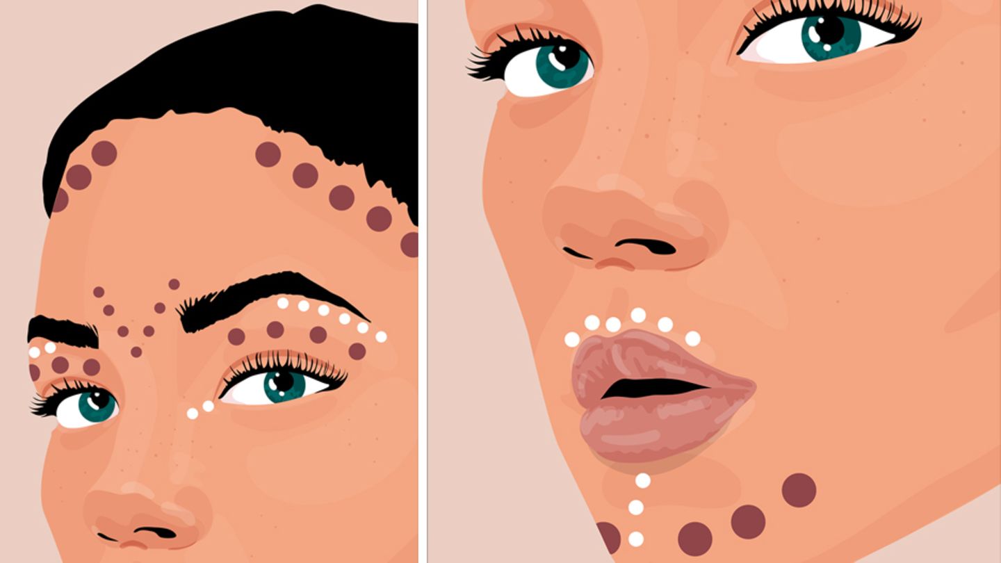 Ob Stirn, Wangenknochen, Nase oder Kinn: Contouring, richtig eingesetzt, betont die Gesichtszüge optimal