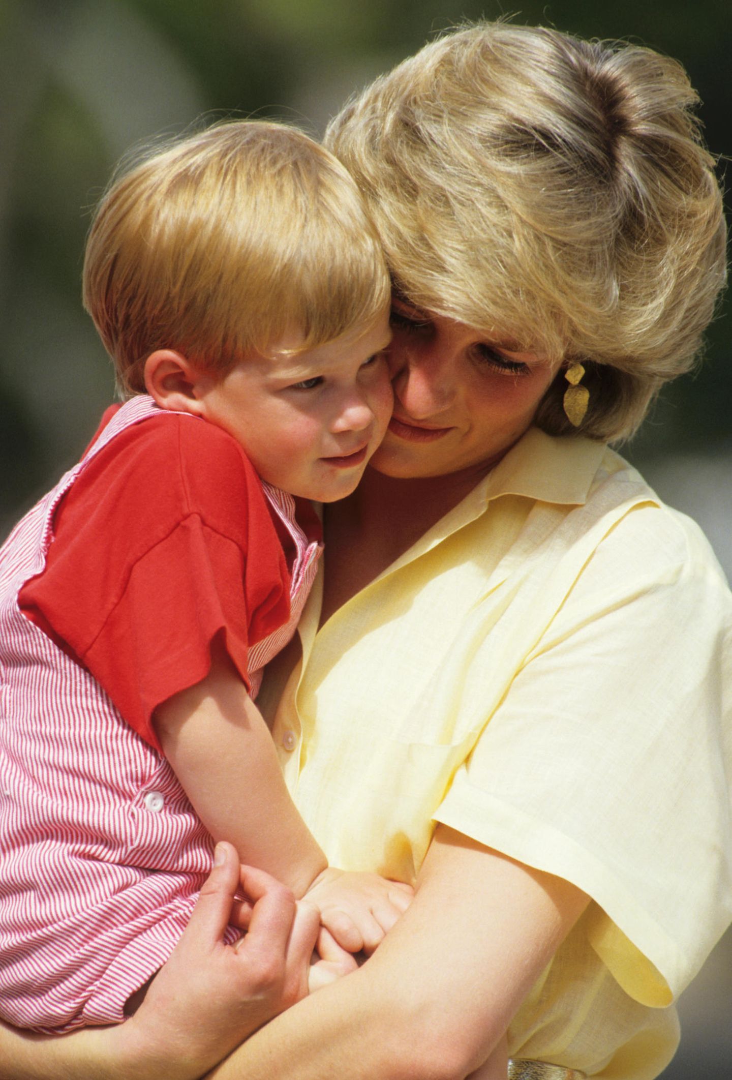 Prinzessin Diana und ihre Söhne Unverkennbare Mutterliebe sieht man bei Prinzessin Diana, wenn sie mit ihren Söhnen zusammen ist