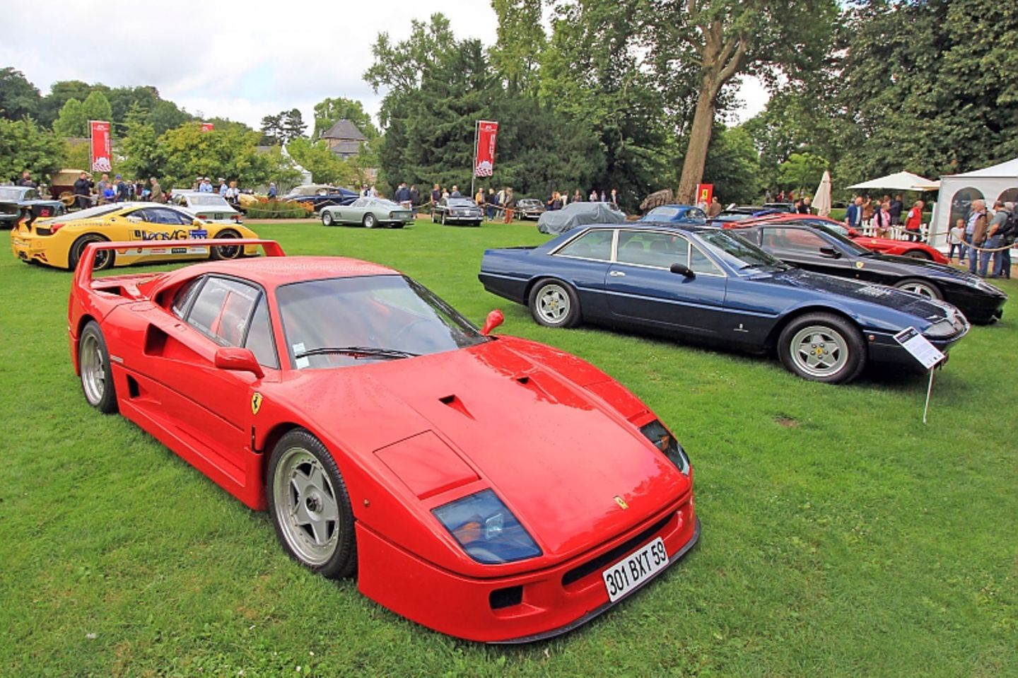 Ferrari zeigt eine Sonderausstellung.