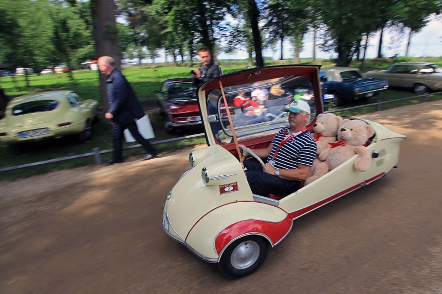 Immer wieder ein Schmunzeln wert: Messerschmitt KR200 von 1955.