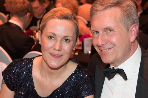 Bettina und Christian Wulff im vergangenen Februar auf einem Ball