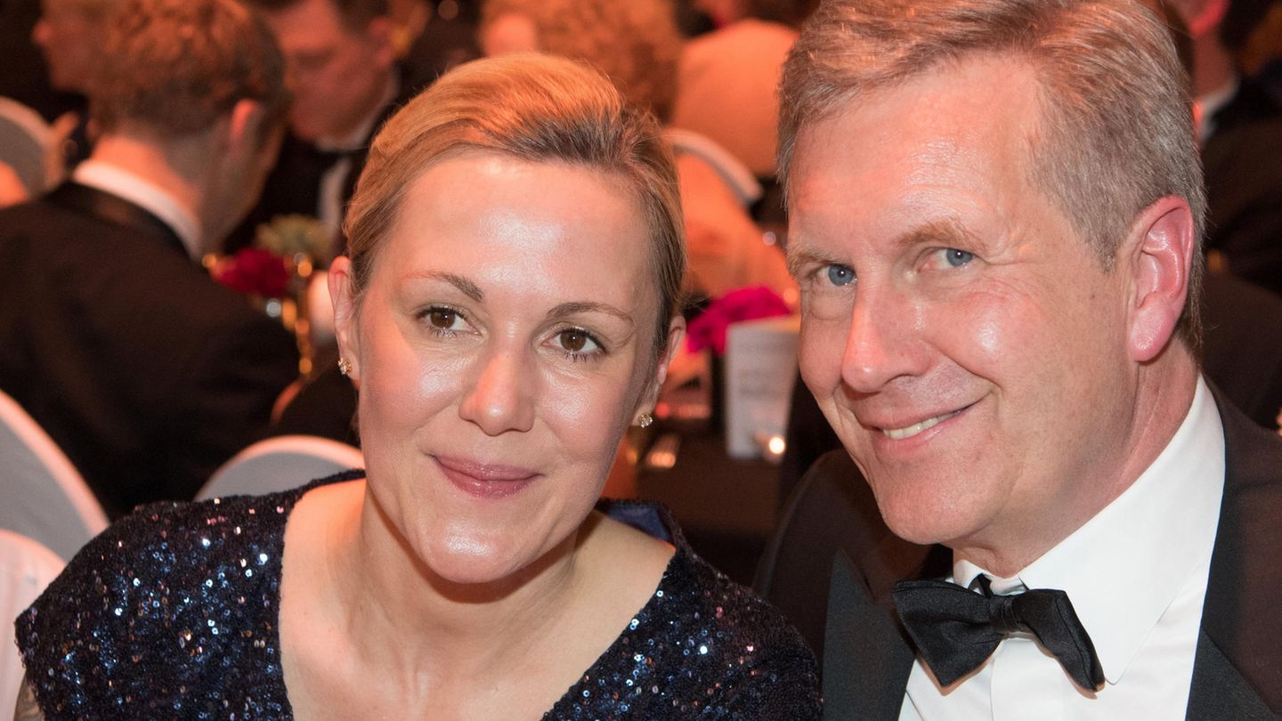 Bettina und Christian Wulff im vergangenen Februar auf einem Ball