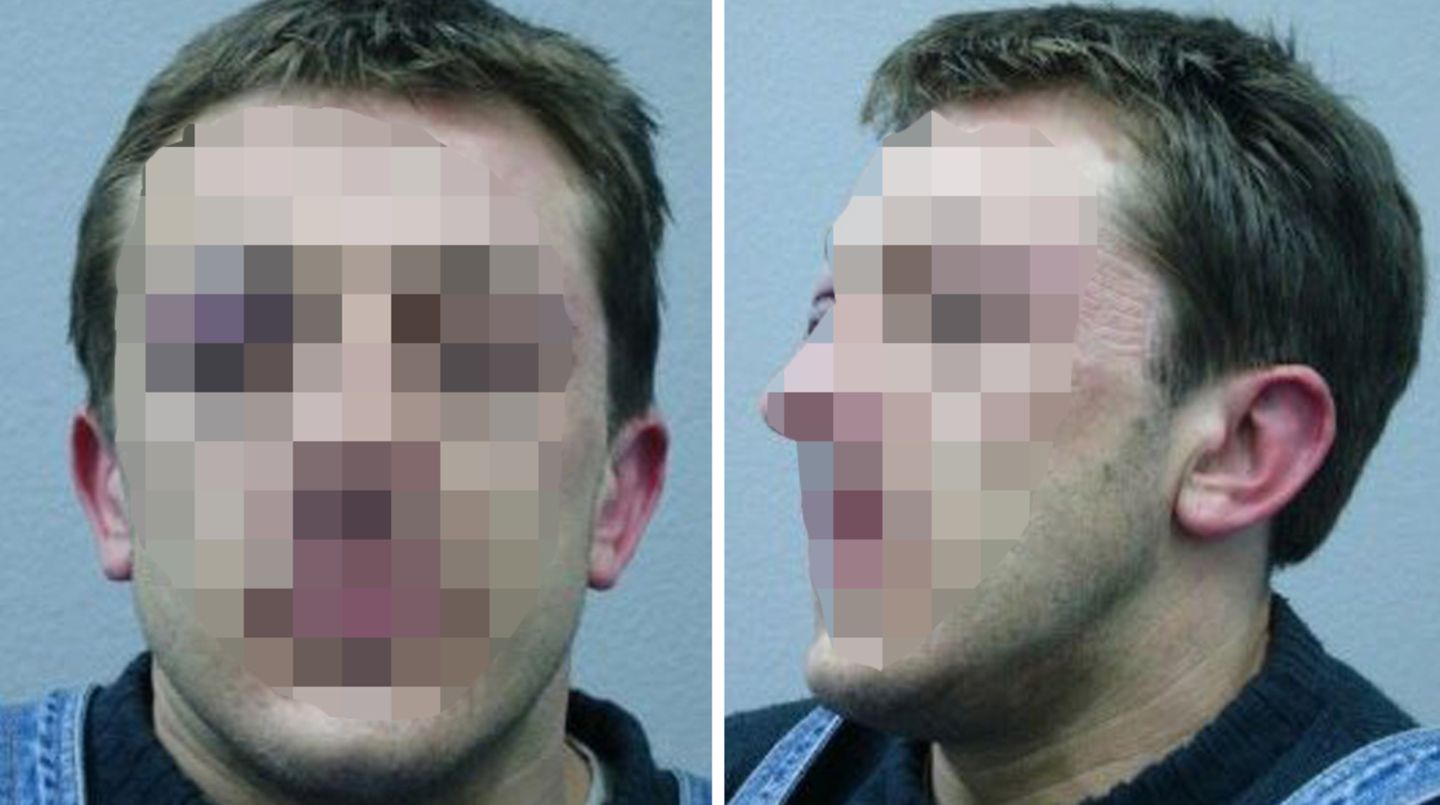 Die Polizei in Sachsen veröffentlichte nach der Schießerei diese Fotos des Gesuchten