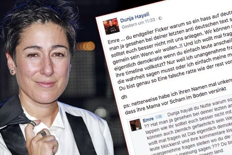 Die ZDF-Moderatorin Dunja Hayali