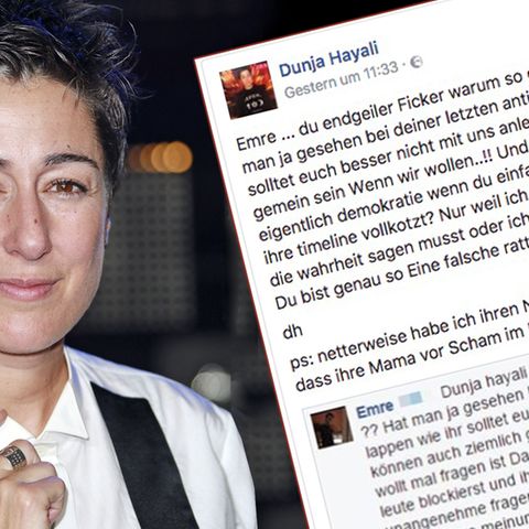 Die ZDF-Moderatorin Dunja Hayali