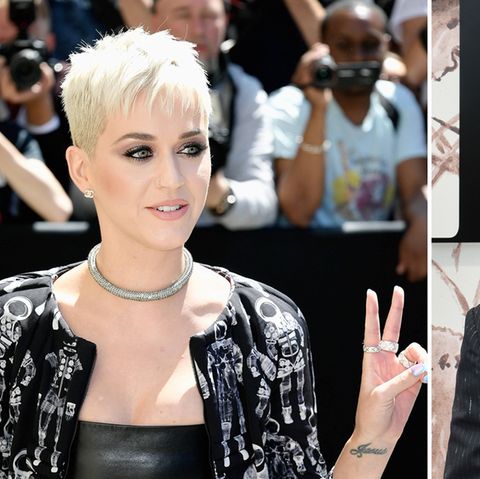 Die Sängerin Katy Perry und der Schauspieler Robert Pattinson