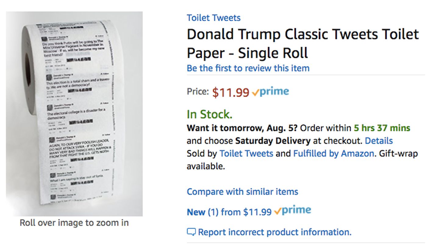 Amazon-Screenshot des Washington Examiner