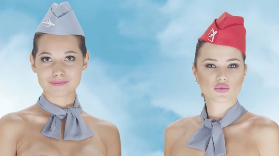 Kasachstan: Reiseportal wirbt mit nackten Stewardessen